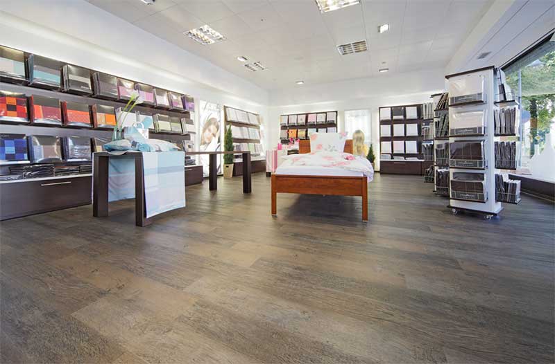 Designbeläge holz , beton , metall und steinimitationen